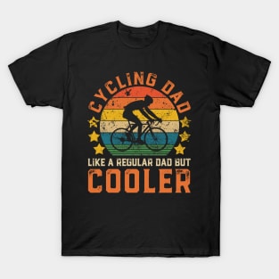 Cycling Dad Funny Vintage Cycling Father's Day Gift T-Shirt